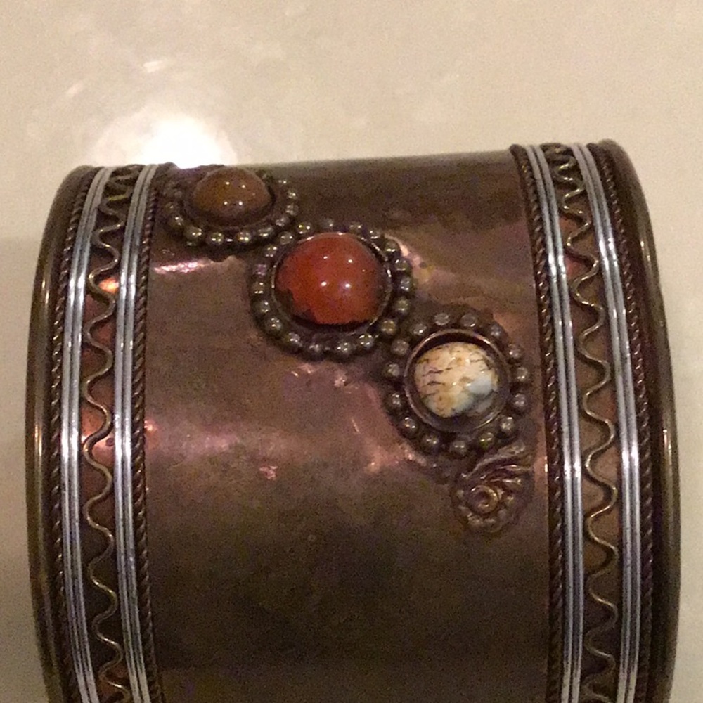 Copper Cuff Bracelet - image 4